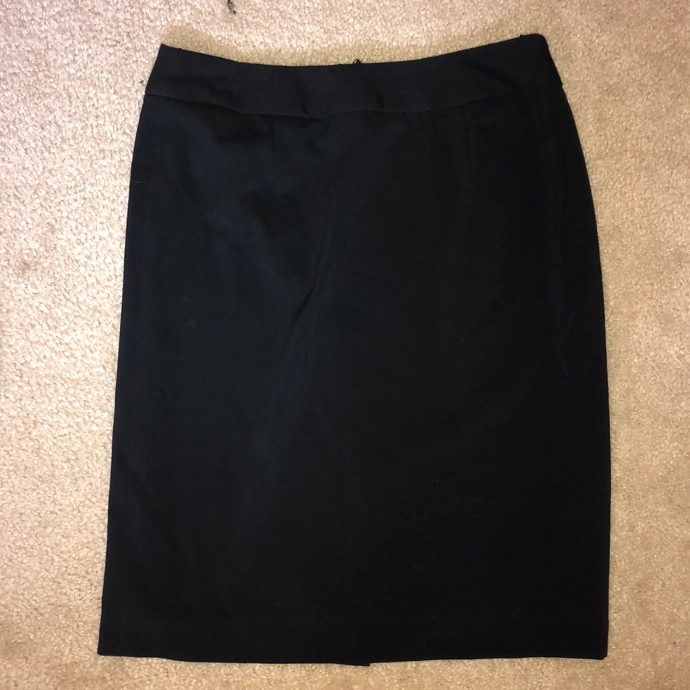 Black dress skirt